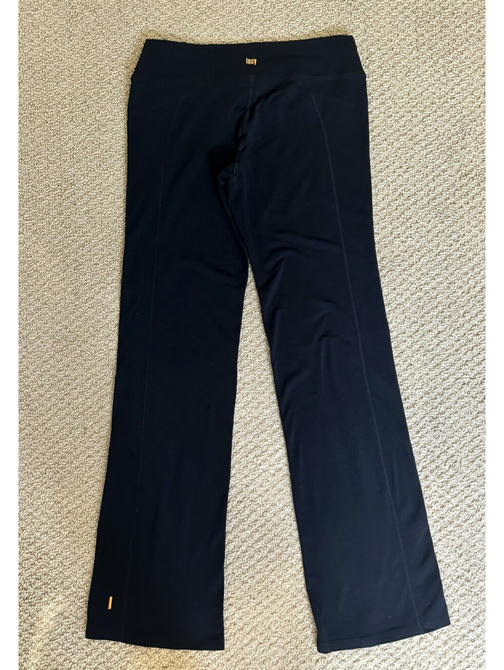 Lucy  Women's Black Flare Yoga Pants Size Small Athletic